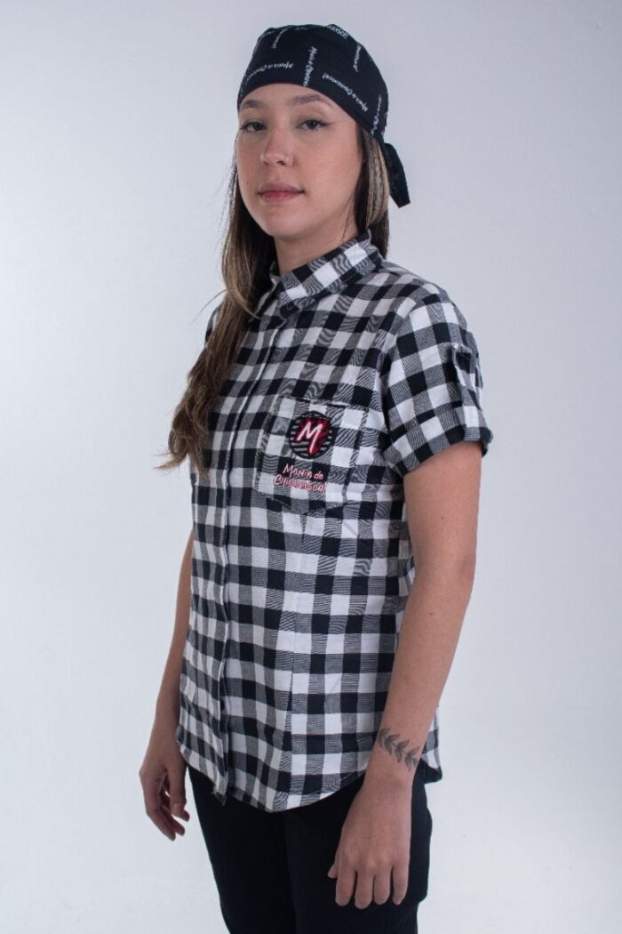 CAMISA ATENDENTE FEM. TAM.36 AO 48